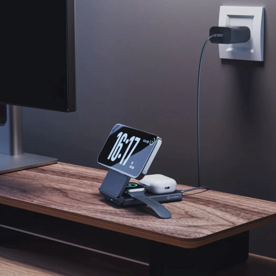 Alogic Yoga 3-in-1 Wireless Charging Stand - Refurbished Mr Bargain