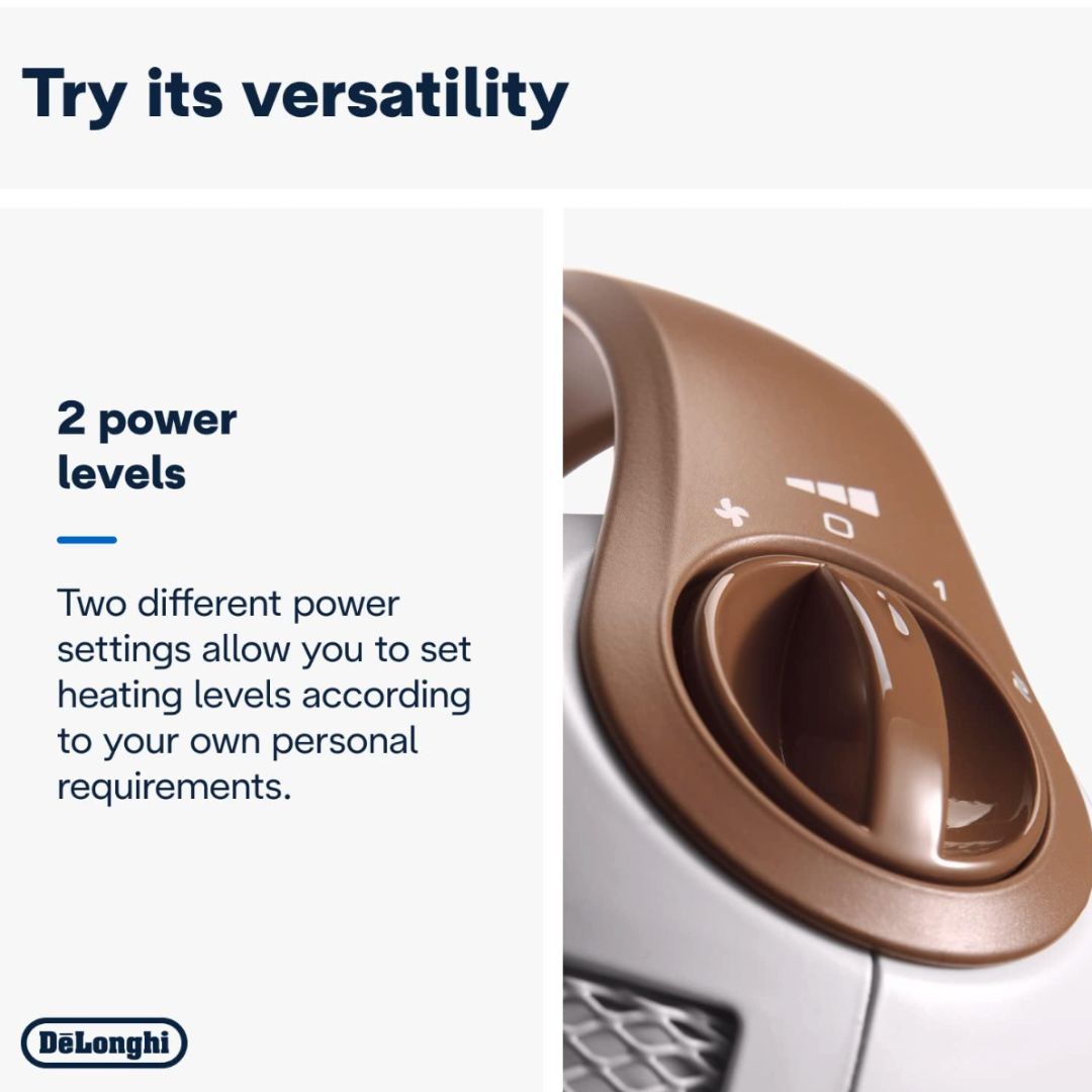 De'Longhi Capsule Fan Heater - Refurbished Mr Bargain