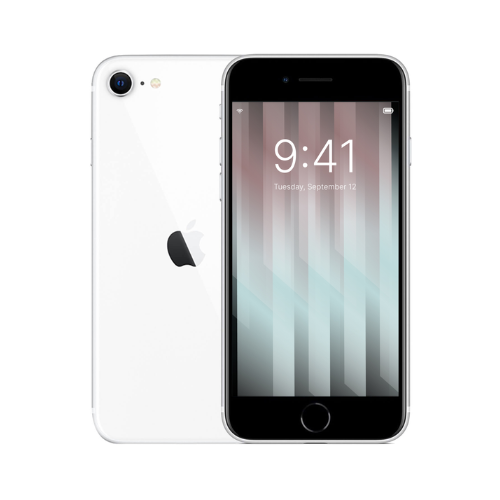Apple iPhone SE (3rd Gen) showcasing its compact 4.7-inch form factor