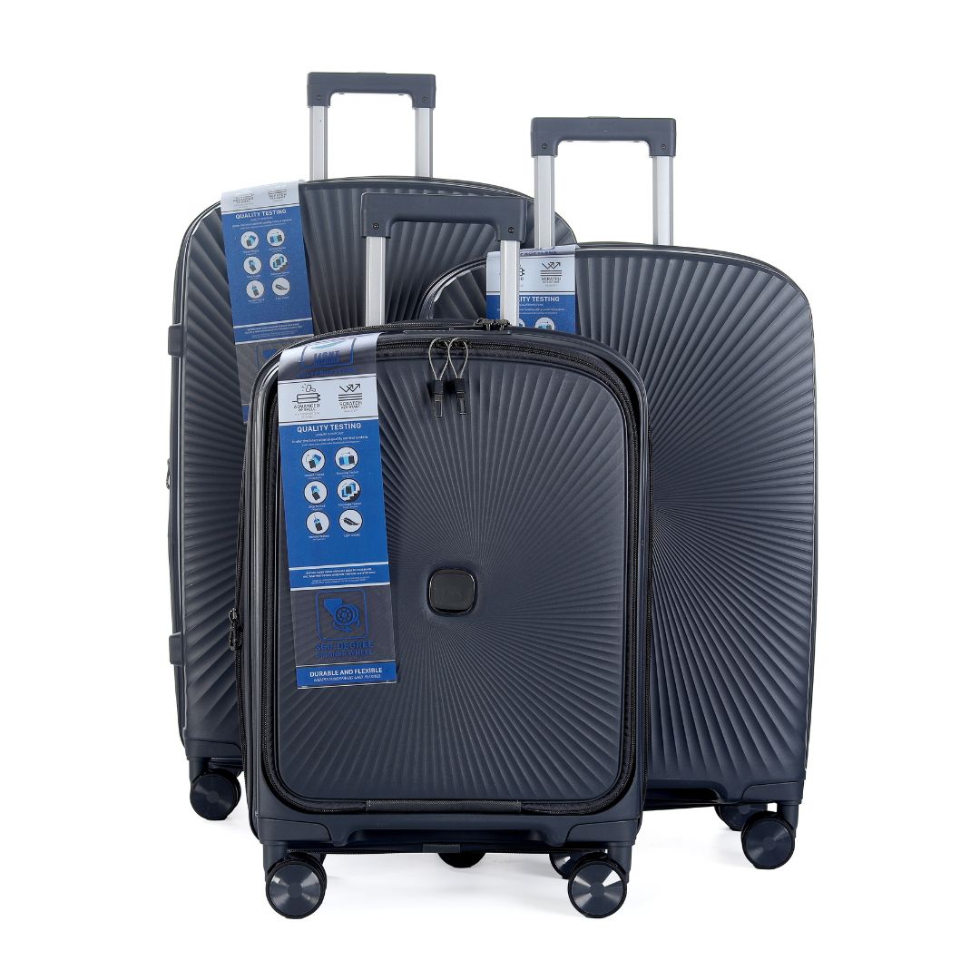 Marvel M1702 Travel Suitcase Brand New - Set of 3 (Polypropylene Material) Marvel