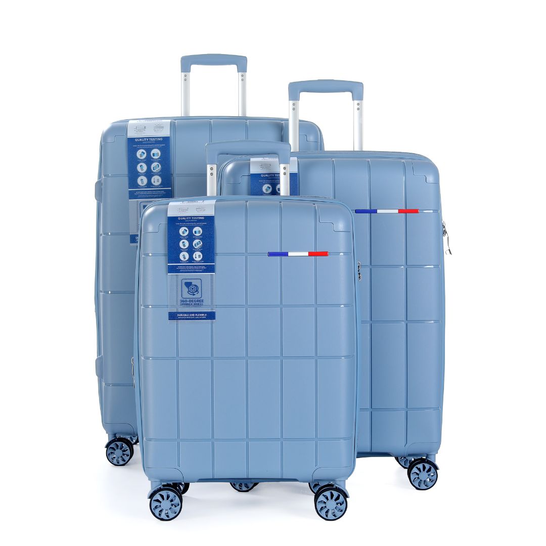 Marvel M808 Travel Suitcase Brand New - Set of 3 (Polypropylene Material) Marvel