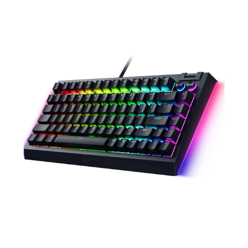 Razer BlackWidow V4 75% Hot-Swappable Mechanical Gaming Keyboard - Refurbished Mr Bargain