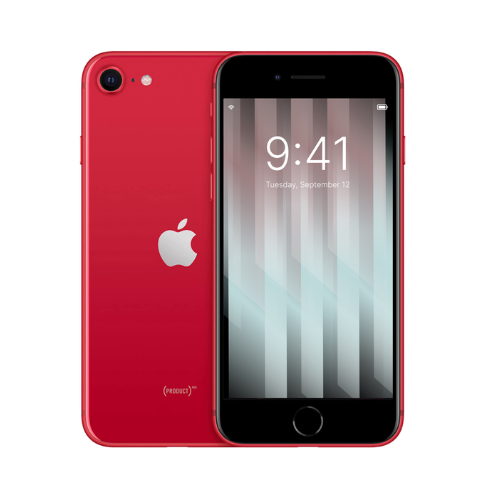 Refurbished Apple iPhone SE 2022 5G unlocked smartphone in black