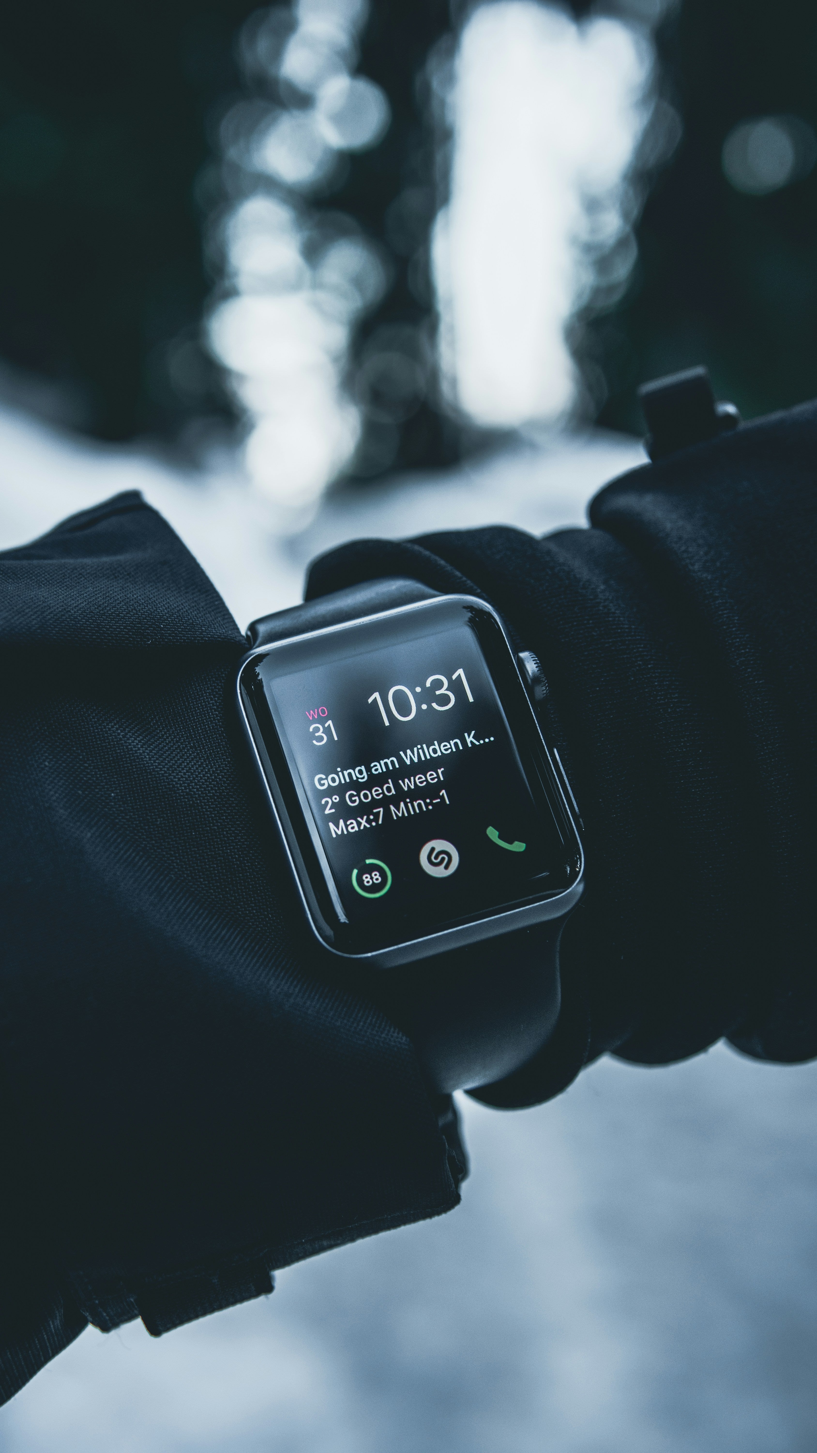 Assortment of smartwatches on display, various brands and styles, Perth, Western Australia.
