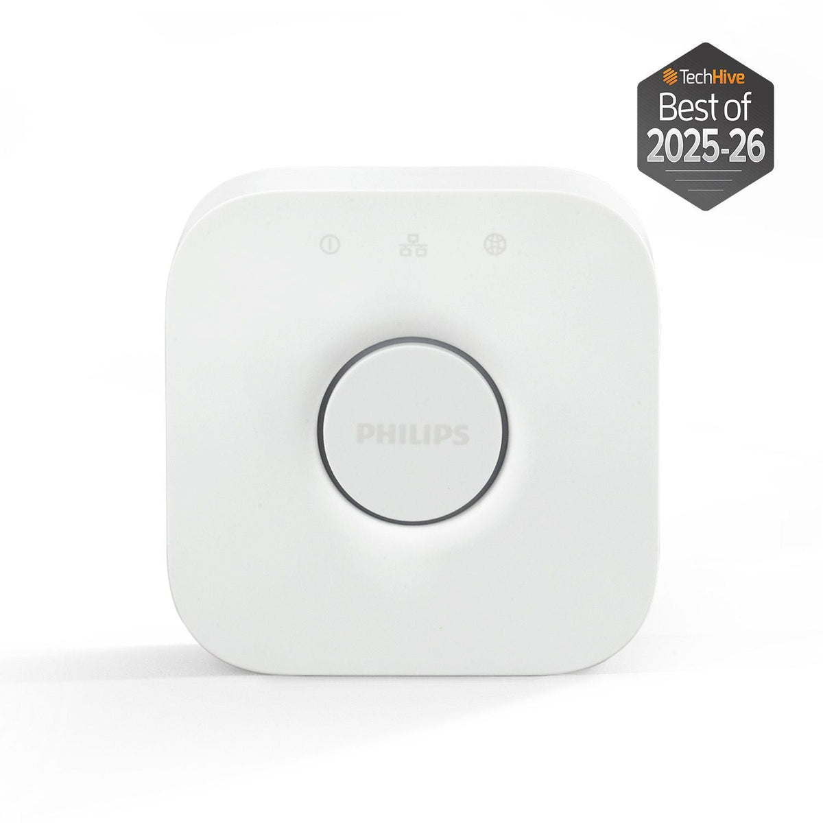 Philips Hue Bridge V2.0, White - As New - Refurbished, front view