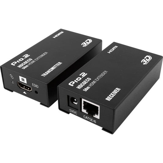 PRO2 HDMI Extender Over Cat5e/6, Up to 50M (HDC6ECO) - As New - Refurbished PRO2