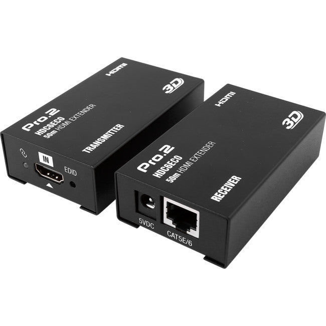 PRO2 HDMI Extender Over Cat5e/6, Up to 50M (HDC6ECO) - As New - Refurbished PRO2