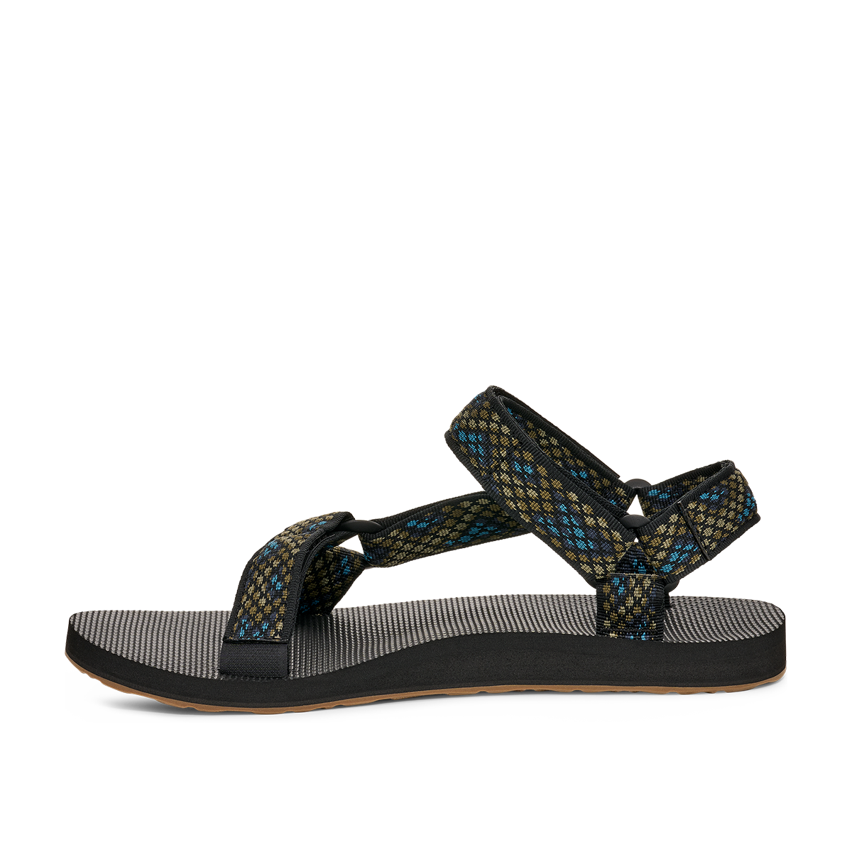 Teva Men's Original Universal Outdoor Sandal, Chroma Olive/Blue - EU 42 - top view