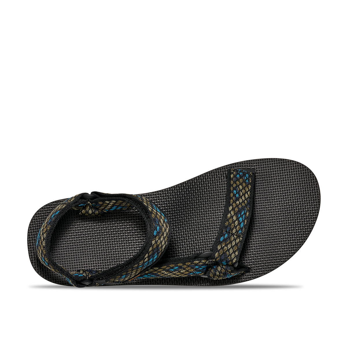 Teva Men's Original Universal Outdoor Sandal, Chroma Olive/Blue - EU 42 - back