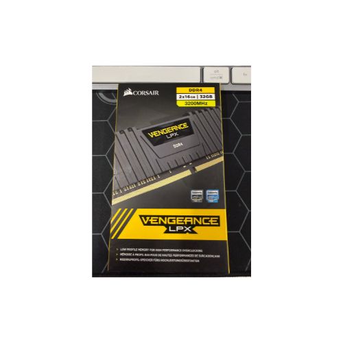 Corsair Vengeance LPX 32GB (2x16GB) DDR4 3200MHz C16 Desktop Gaming Memory Black (CMK32GX4M2E3200C16) - As New Condition CORSAIR