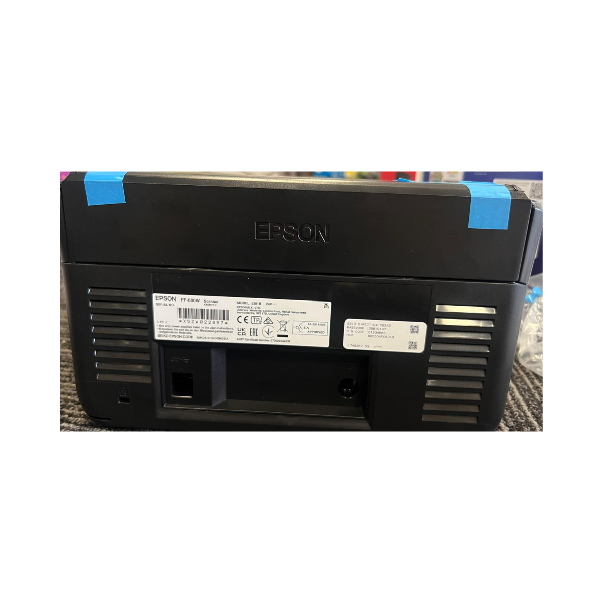 Epson FastFoto FF-680W Photo Scanner - As New Condition Epson