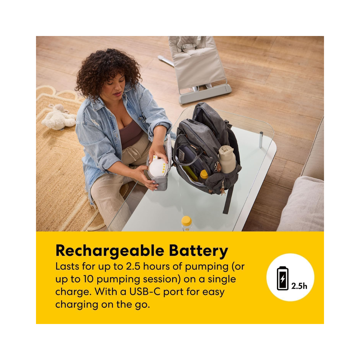 Medela Motion InBra Wearable Electric Breast Pump – Discreet & Hands-Free – As New Condition MEDELA