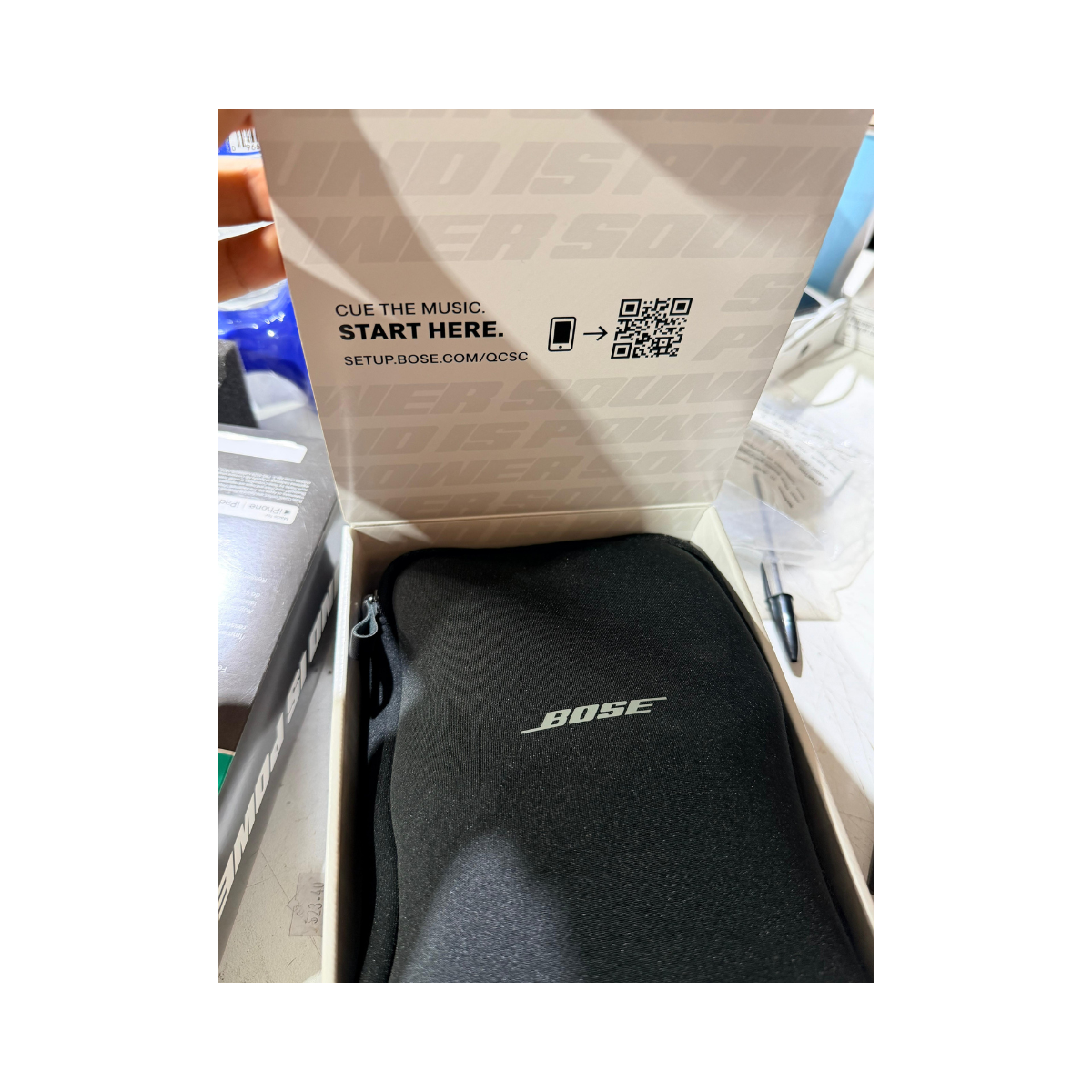 Bose Quietcomfort SC Headphones - As new Condition Bose