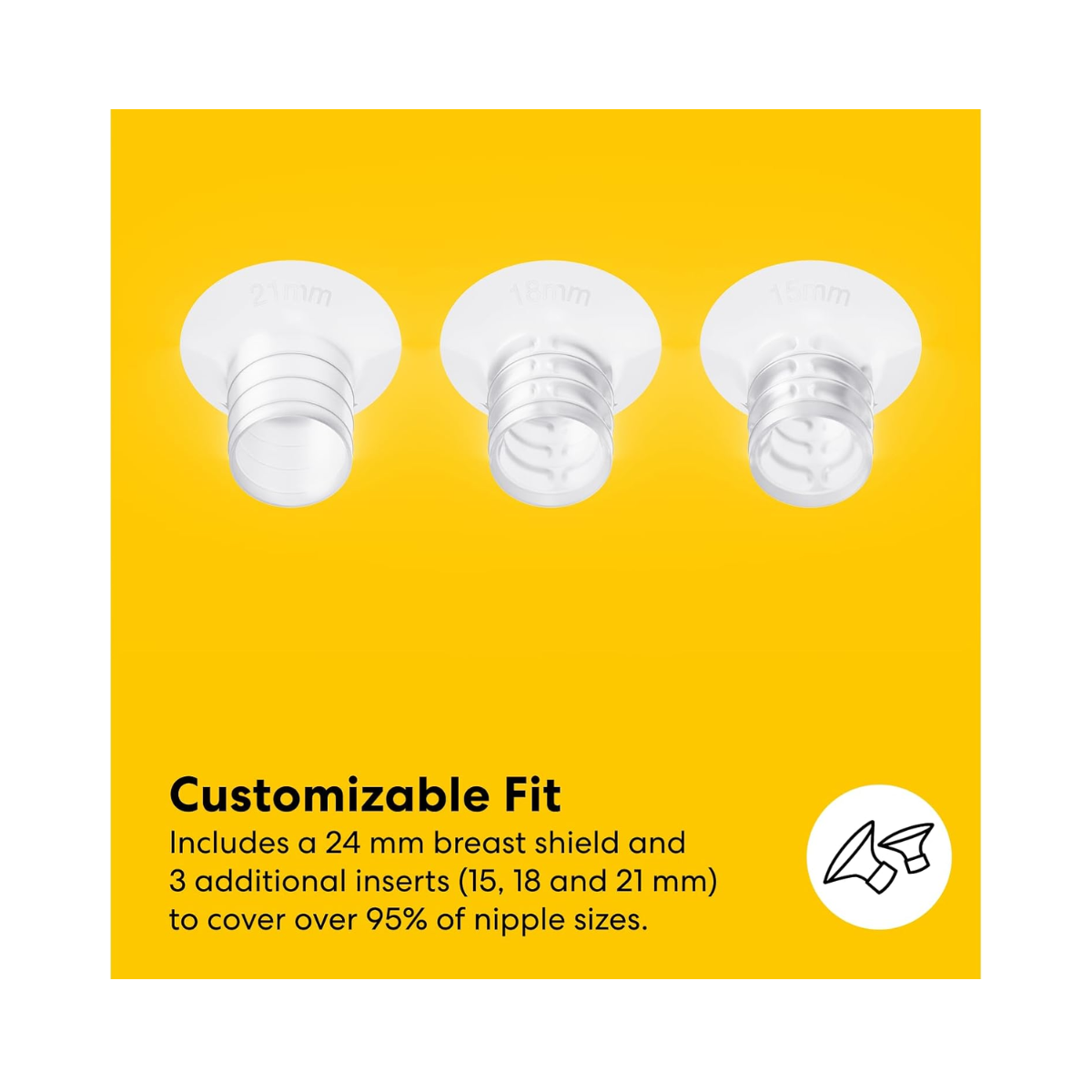 Medela Motion InBra Wearable Electric Breast Pump – Discreet & Hands-Free – As New Condition MEDELA