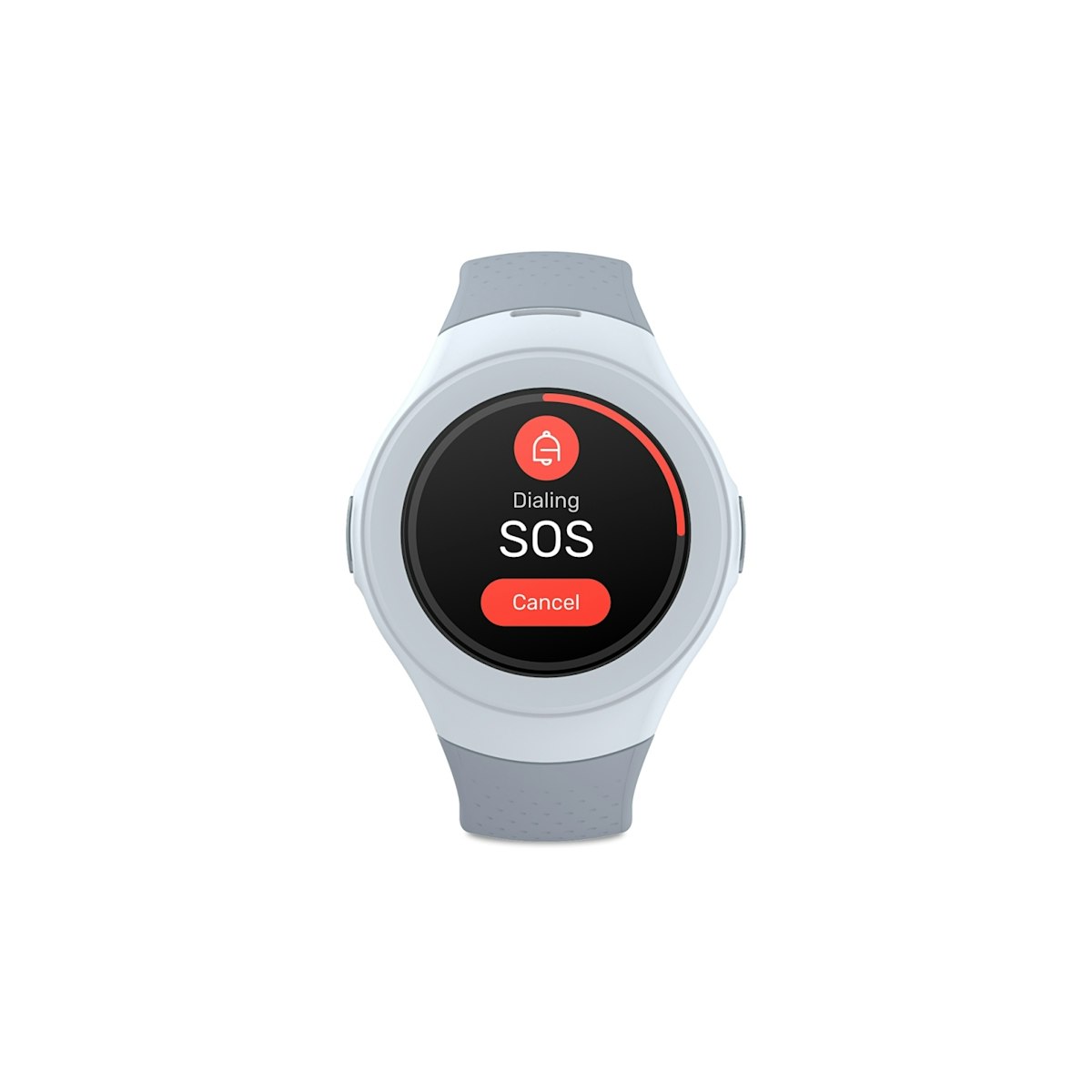 Spacetalk Life Senior Smart Watch 4G - Grey - SP-L4G-1 - Good - No SIM Spacetalk