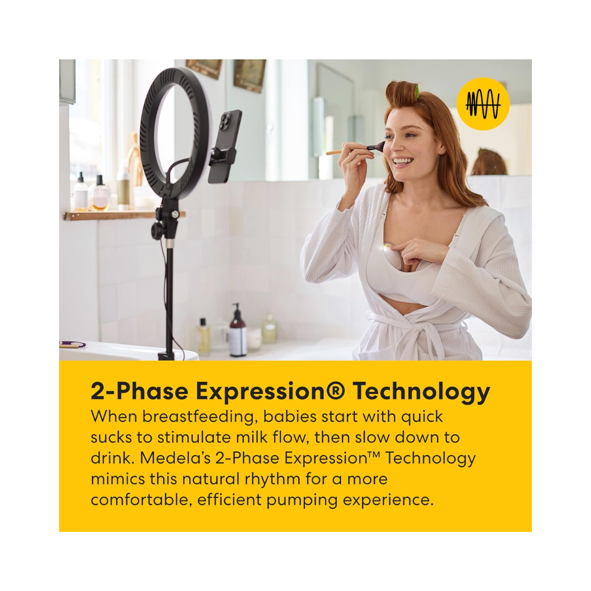 Medela Motion InBra Wearable Electric Breast Pump – Discreet & Hands-Free – As New Condition MEDELA
