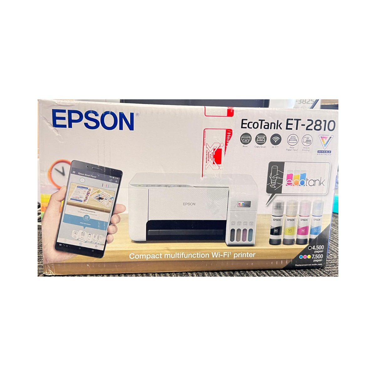 Epson Ecotank ET-2810 Multifunction Printer - Excellent Used Condition Epson