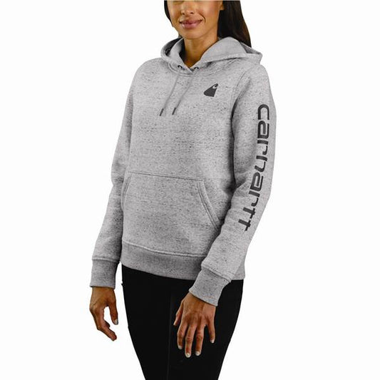 Carhartt Women's Clarksburg Sweatshirt, Asphalt Heather, X-Small Carhartt