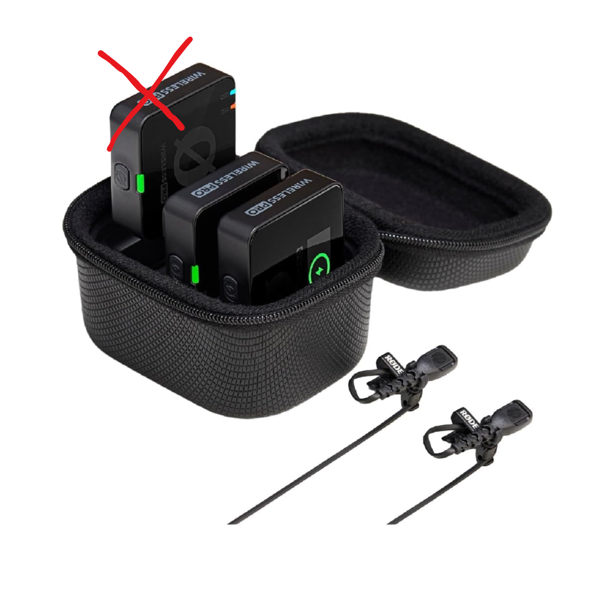 RØDE Wireless PRO Compact Wireless - One Mic missing - As New Condition RODE