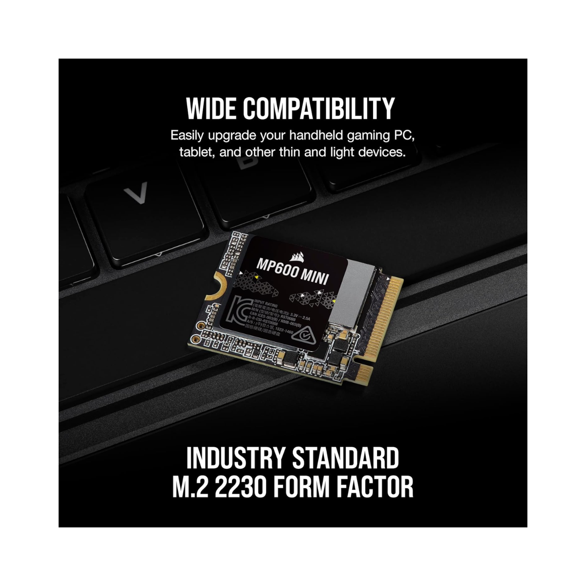 CORSAIR MP600 Mini 2TB M.2 NVMe PCIe x4 Gen4 SSD – As New Condition CORSAIR