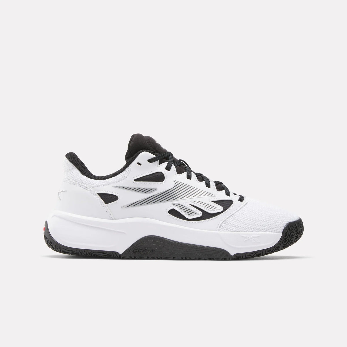 Reebok Unisex Engine LT Sneaker, White/Black/Energy Red, 12 US Women/10.5 US Men, EU 45 Reebok