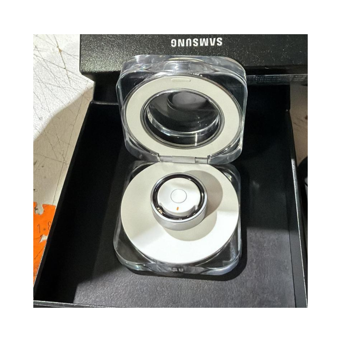 Samsung Galaxy Ring Size 7, Titanium Silver - As New Condition Samsung