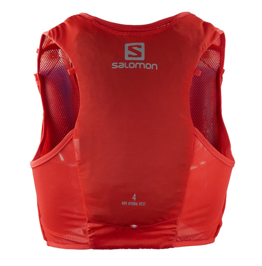 Salomon Unisex Adult's Adv Hydra Vest 4, Fiery Red, L Salomon