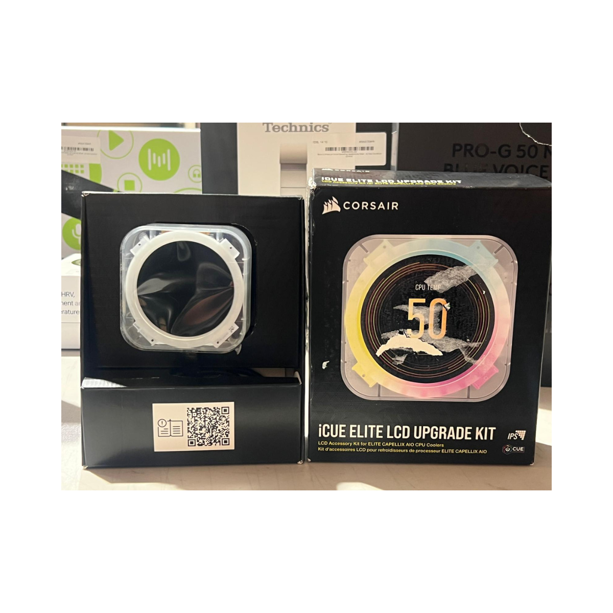 CORSAIR iCUE Elite CPU Cooler LCD Display Upgrade Kit Ice - As New Condition CORSAIR