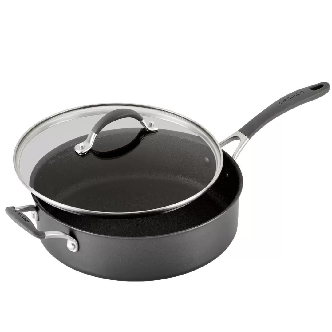 Circulon Scratchdefense Nonstick Cookware Set - 11 pieces, featuring durable ceramic nonstick coating and ergonomic handles. Ideal for Perth kitchens.