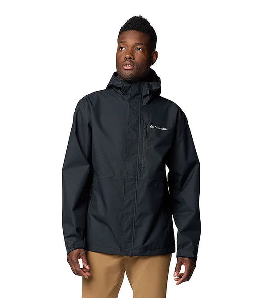 Columbia Men's Hikebound II Rain Jacket, Black, L Columbia