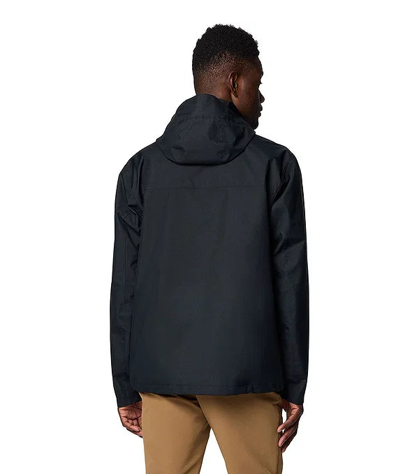 Columbia Men's Hikebound II Rain Jacket, Black, XL Columbia