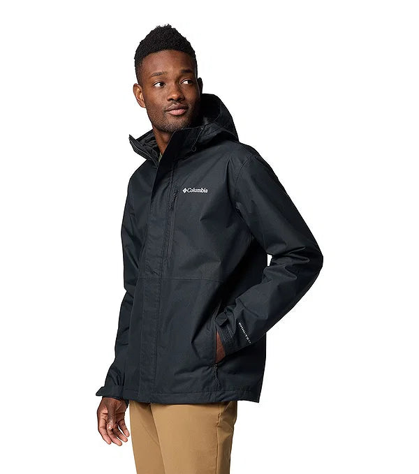 Columbia Men's Hikebound II Rain Jacket, Black, XL Columbia