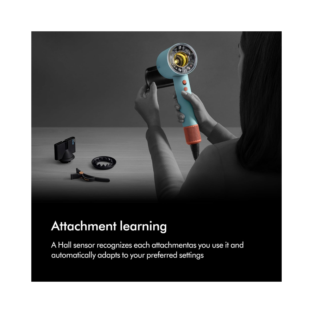 Dyson Supersonic Nural™ Intelligent Hair Dryer (Ceramic patina/topaz) - As New Condition Mrbargain