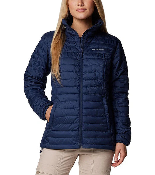 Columbia Women's Silver Falls II Hooded Synthetic Insulated Jacket, Collegiate Navy, M Columbia