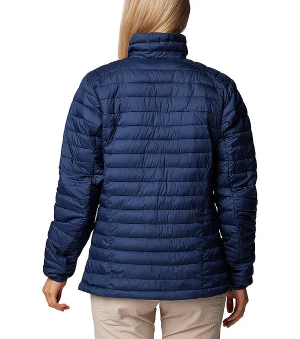 Columbia Women's Silver Falls II Hooded Synthetic Insulated Jacket, Collegiate Navy, M Columbia