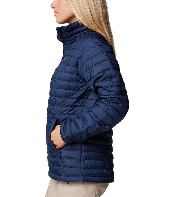 Columbia Women's Silver Falls II Hooded Synthetic Insulated Jacket, Collegiate Navy, M Columbia