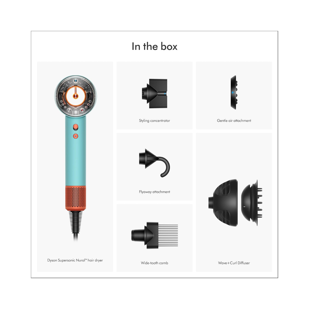 Dyson Supersonic Nural™ Intelligent Hair Dryer (Ceramic patina/topaz) - Excellent Condition Mr Bargain