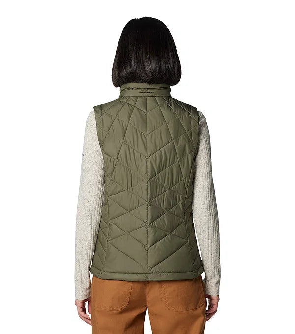 Columbia Women's Heavenly II Vest, Stone Green, L Columbia
