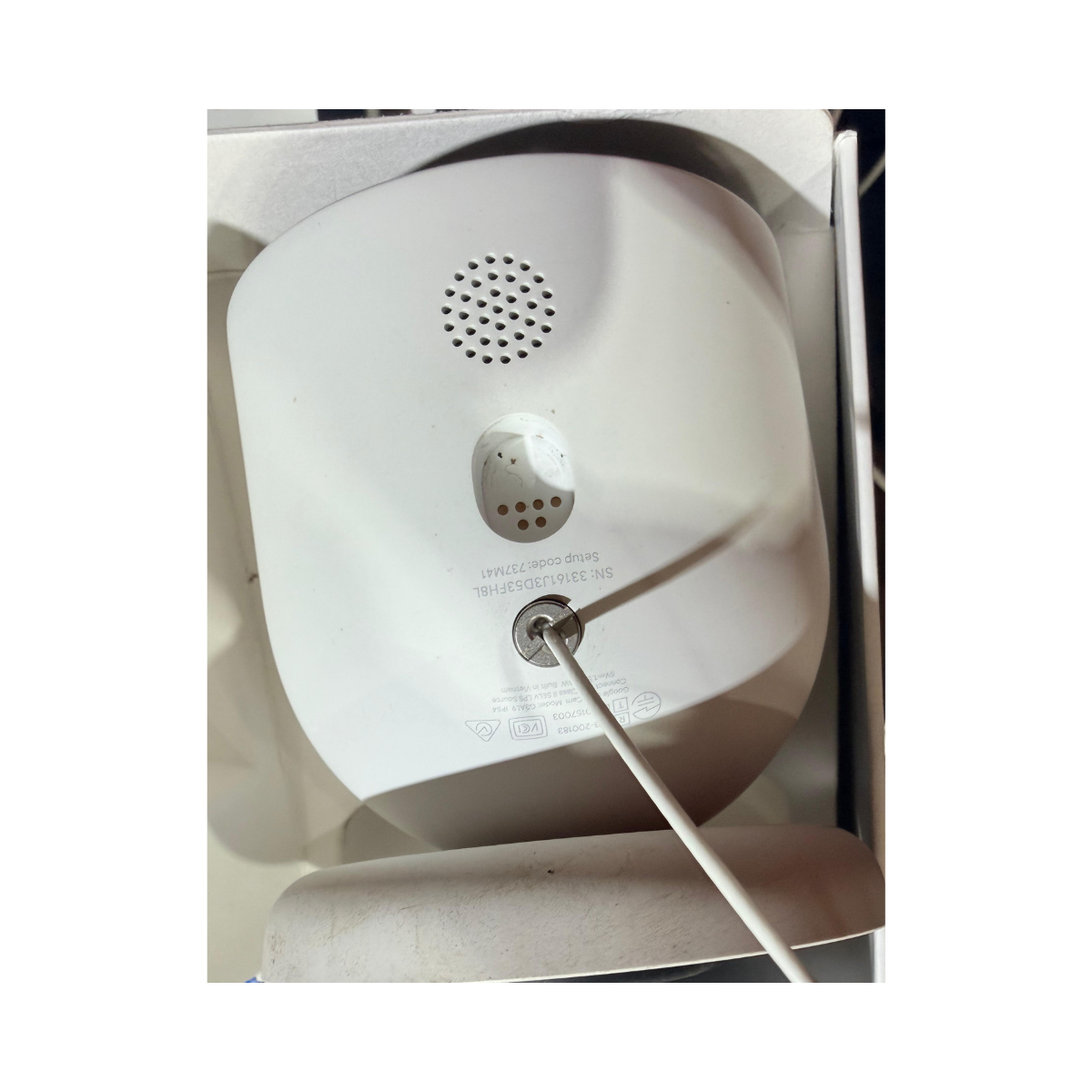 Google Nest Cam Wireless Camera 1 Pack - no screws - Excellent used condition Google