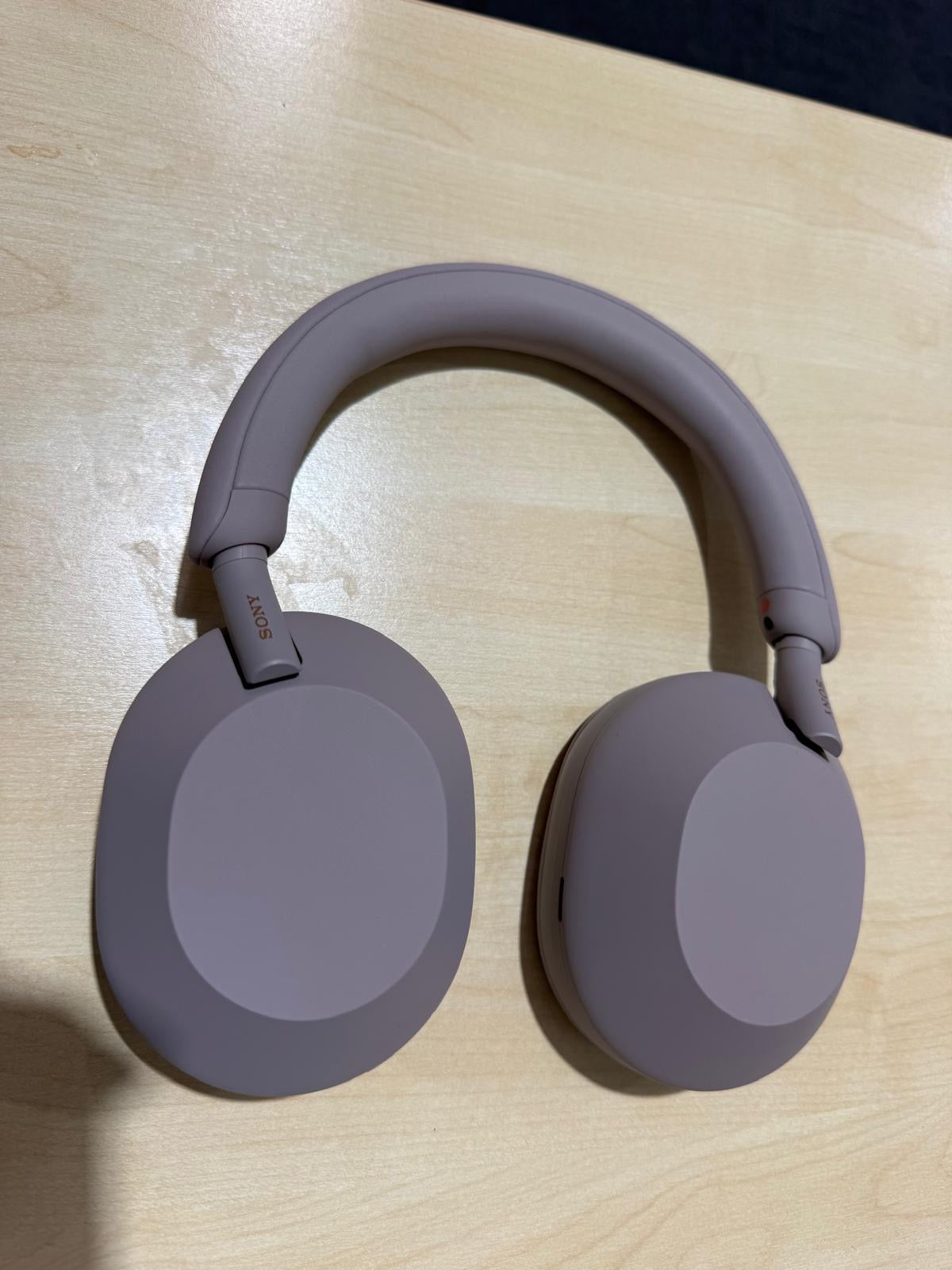 Sony WH-1000XM5 Wireless Noise Cancelling Headphones Pink - As New - Refurbished SONY