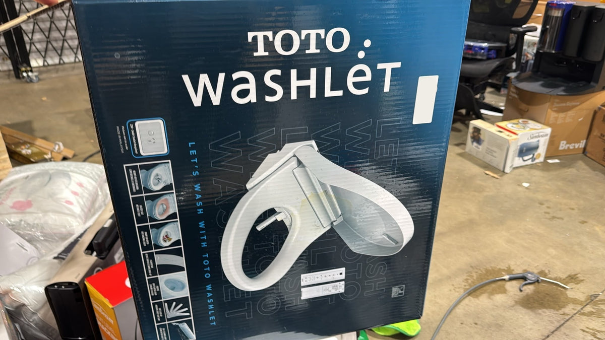 TOTO Washlet C5 Round Bidet Toilet Seat - As New - Refurbished TOTO