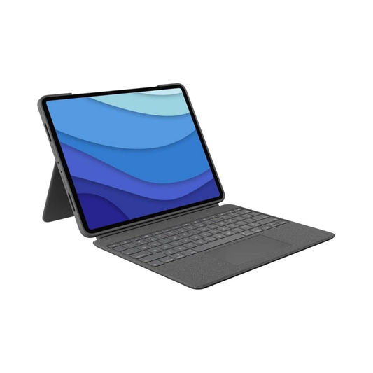 Logitech Combo Touch Keyboard Case for iPad Pro 12.9-inch (5th & 6th Gen) Backlit Trackpad - As New Logitech