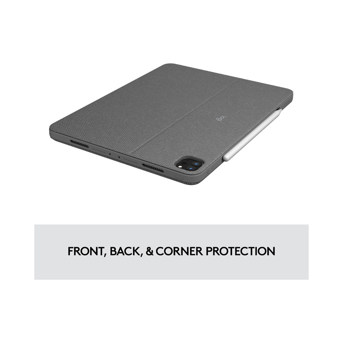 Logitech Combo Touch Keyboard Case for iPad Pro 12.9-inch (5th & 6th Gen) Backlit Trackpad - As New Logitech