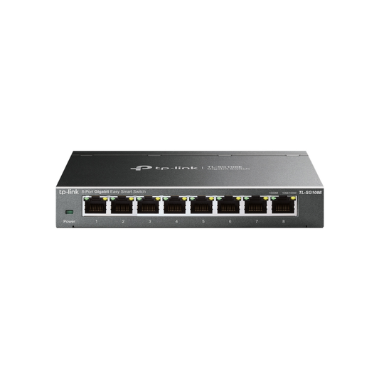 TP-Link 8-Port Gigabit Easy Smart Desktop Switch, 8 x 10/100/1000Mbps  - As New Condition TP-LINK