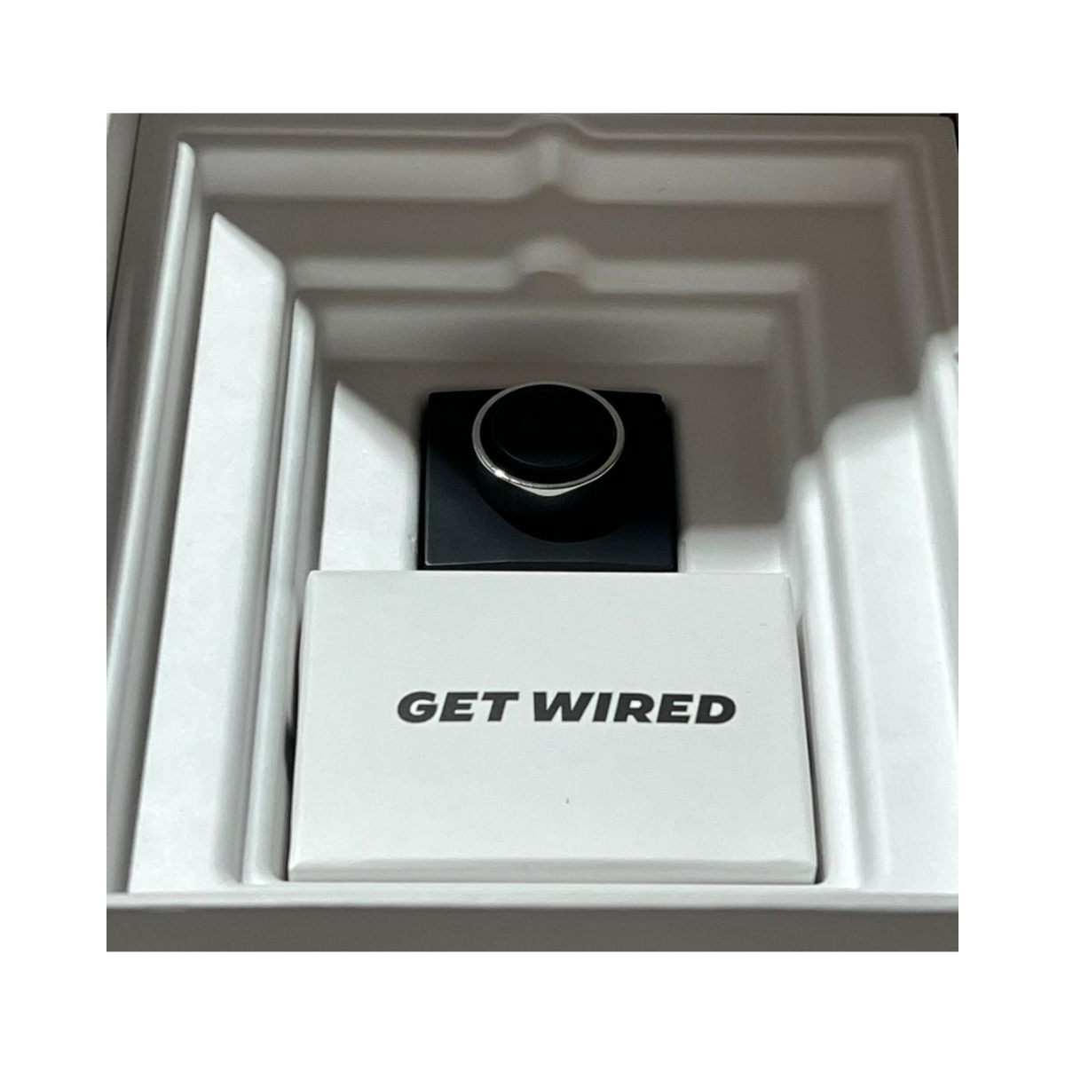 UltraHuman Ring Air Size 7 Silver - As New Condition Ultrahuman