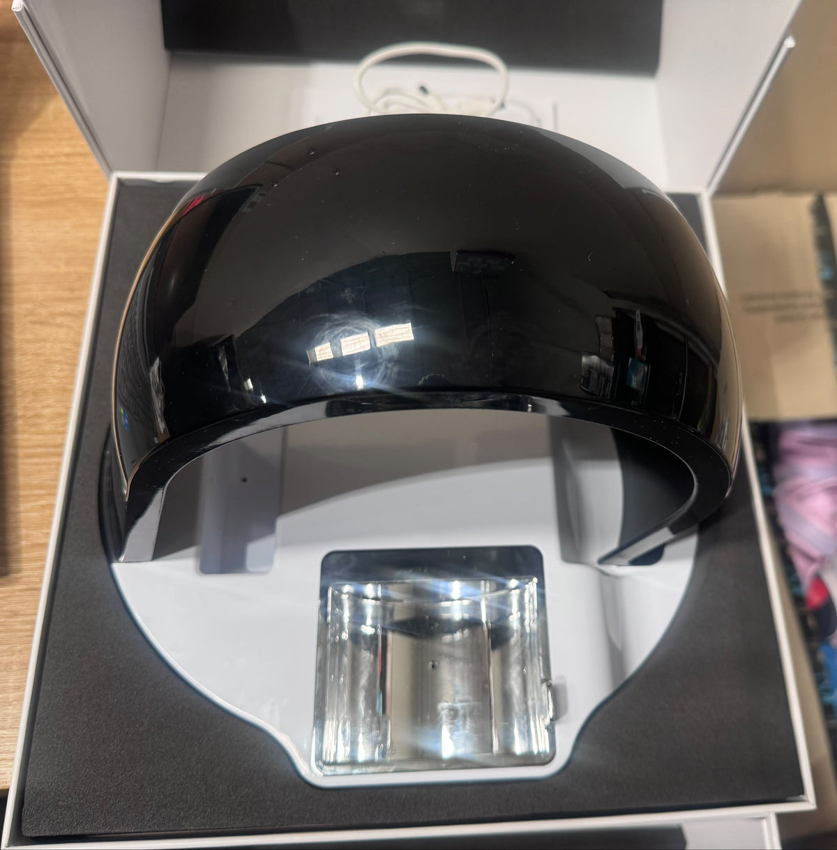 CurrentBody Skin MZ-07 LED Hair Growth Helmet Large White - As New - Refurbished image 5
