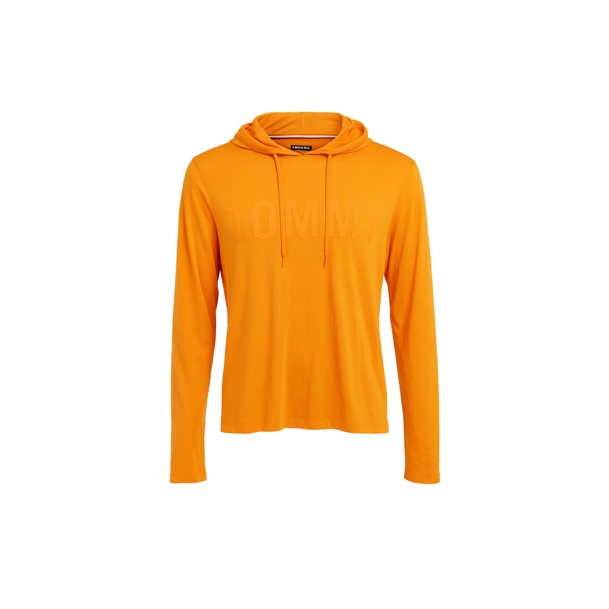 Tommy Hilfiger Sport Women's Relaxed Crop Ghost Logo Hoodie (Autumn Orange) Tommy Hilfiger