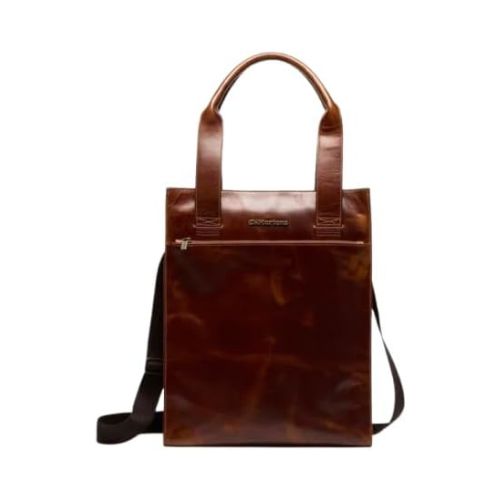 Dr. Martens Leather Tote Bag, Amber Tan Mayhem RB - As New Dr Martens