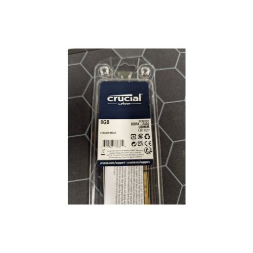 Crucial 8GB (1x8GB) DDR4 UDIMM 2400MHz CL17 Single Stick Desktop PC Memory RAM - As New Condition CRUCIAL