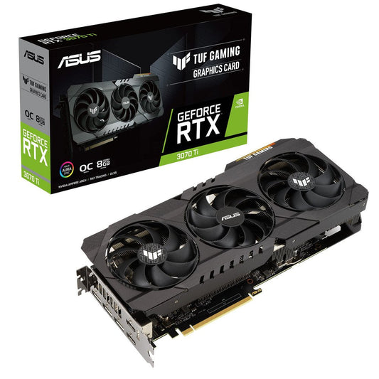 ASUS TUF Gaming GeForce RTX 3070 Ti OC 8GB GDDR6X Graphics Card – As New ASUS